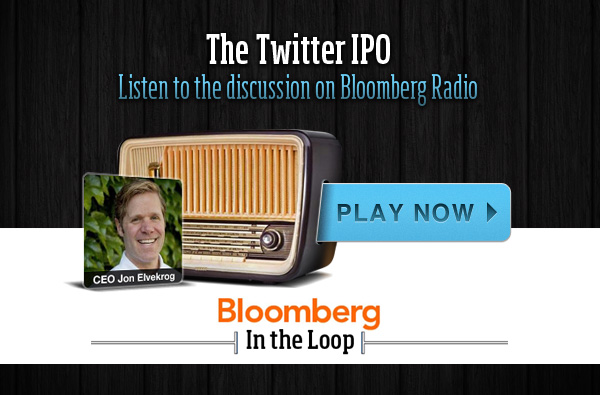Jon Elvekrog on Bloomberg's In the Loop